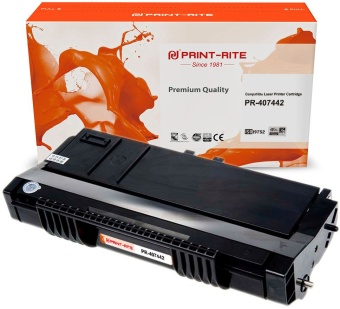 Картридж лазерный Print-Rite TFR802BPU1J PR-407442 407442 черный (2000стр.) для Ricoh Aficio SP 111/SP 111SF