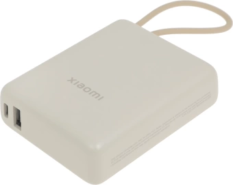 Мобильный аккумулятор Xiaomi BHR9333GL 10000mAh PD 33W 3A USB-A/USB-C бежевый