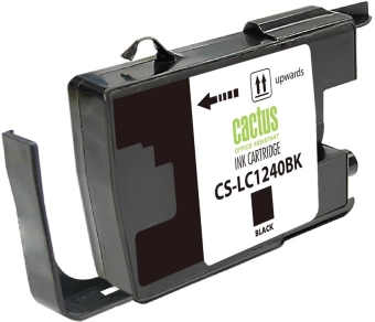 Картридж струйный Cactus CS-LC1240BK черный (24мл) для Brother MFC-J6510/6910DW