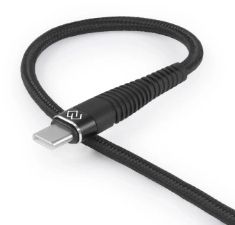 Кабель Digma DG-USBС-C-1M-100W USB Type-C (m)-USB Type-C (m) 1м черный