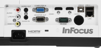 Проектор Infocus IN1034 LCD 5000Lm LS (1024x768) 50000:1 ресурс лампы:10000часов 1xUSB typeA 1xUSB typeB 2xHDMI 3.3кг
