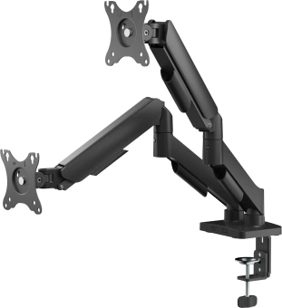 Кронштейн для мониторов Cactus CS-VM-MD-72-BK черный/белый 17"-32" макс.9кг настольный поворот и наклон