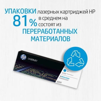 Картридж лазерный HP 415A W2030A черный бар.в компл. (2400стр.) для HP LJ M454/MFP M479