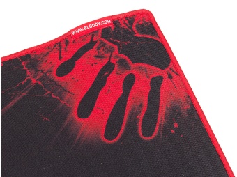 Коврик для мыши A4Tech Bloody B-081 Средний черный/рисунок 350x280x4мм