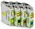 Картридж струйный Cactus CS-EPT0735 T0735 черный/голубой/пурпурный/желтый набор (45.6мл) для Epson Stylus С79/C110/СХ3900/CX4900