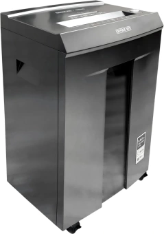 Шредер Office Kit S300 0,8x5 черный (секр.P-7) фрагменты 8лист. 33лтр. пл.карты CD