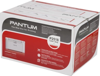 Принтер лазерный Pantum P2518 A4 серый