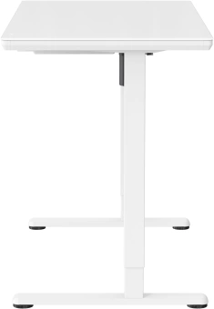 Стол для компьютера Cactus с электроподъемником столешница стекло белый каркас белый (CS-EGD-WWT)