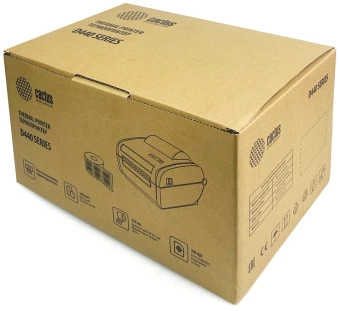 Термопринтер Cactus CS-TP-D440UB 203dpi 160мм/с/USB/BT для печ.этик. черный