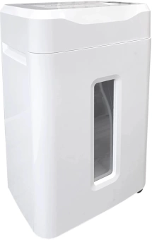 Шредер Office Kit S243N 3,9х38 белый (секр.P-4) фрагменты 35лист. 35лтр. скрепки скобы пл.карты CD
