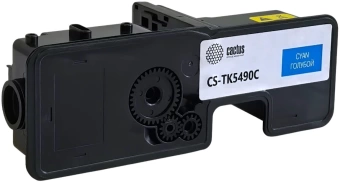 Картридж лазерный Cactus CS-TK5490С голубой (2400стр.) для Kyocera ECOSYS PA2101cx/PA2101cwx/MA2101cfx/MA2101cwfx с чипом Картридж лазерный Cactus CS-TK5490С голубой (2400стр.) для Kyocera ECOSYS PA2101cx/PA2101cwx/MA2101cfx/MA2101cwfx с чипом