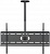 Кронштейн для телевизора Cactus CS-CP04-R черный 37"-70" макс.81.6кг потолочный поворот и наклон