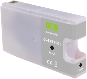 Картридж струйный Cactus CS-EPT7901 79XL черный (59мл) для Epson WorkForce WF-4630 Pro/WF-4640 Pro/WF-5110 Pro