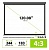 Экран Cactus 183x244см Wallscreen CS-PSW-183X244-SG 4:3 настенно-потолочный рулонный серый