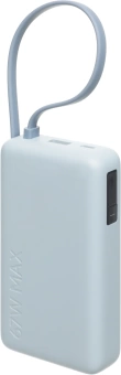 Мобильный аккумулятор Xiaomi BHR08NZGL 10000mAh QC3.0/PD3.0 67W 3.35A USB-A/USB-C голубой