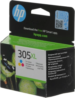 Картридж струйный HP 305XL 3YM63AE многоцветный печ.гол.в компл. (200стр.) (5мл) для HP DJ 2320/2710/2720