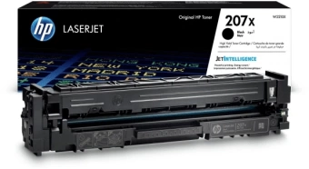 Картридж лазерный HP 207X W2210X черный бар.в компл. (3150стр.) для HP M255/MFP M282/M283