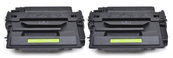 Картридж лазерный Cactus CS-CE255XD черный x2упак. (12500стр.) для HP LJ P3015