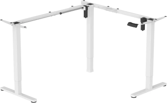Подстолье Cactus CS-EDXLF-WT угловое с электроприводом белый каркас белый 140x120x60см (CS-EDXLF-WT)