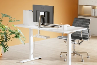 Кабель-канал Cactus CS-CM-400-1WT для столов 40x12.9x19см белый