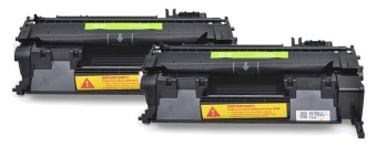 Картридж лазерный Cactus CS-CE505XD черный x2упак. (6500стр.) для HP LJ 2055