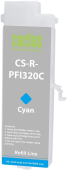 Картридж перезаправляемый струйный Cactus CS-R-PFI320C PFI-320C голубой для Canon imagePrograf TM-200/200MFP/205/300/300MFP/305/250/255/350/355 без чипа Картридж перезаправляемый струйный Cactus CS-R-PFI320C PFI-320C голубой для Canon imagePrograf TM-200/200MFP/205/300/300MFP/305/250/255/350/355 без чипа