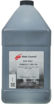 Тонер Static Control TRHM102-1KG-OS черный флакон 1000гр. для принтера HP LJ M104/M132