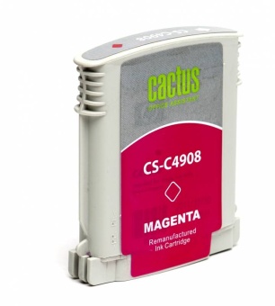 Картридж струйный Cactus CS-C4908 №940XL пурпурный (30мл) для HP DJ Pro 8000/8500