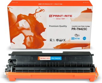 Картридж лазерный Print-Rite TFBAB1CPU1J PR-TN423C TN-423C голубой (4000стр.) для Brother DCP L8410CDW/HL L8260CDW/MFC L8690CDW
